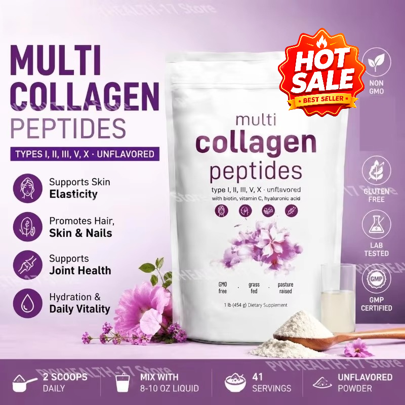 Hair Care Capsule - Proszek z wieloma peptydami kolagenowymi typu