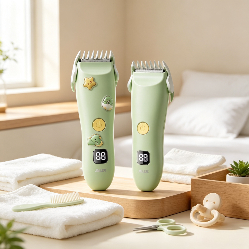 Hair Care Works - Cichy, wodoodporny trymer do włosów dla
