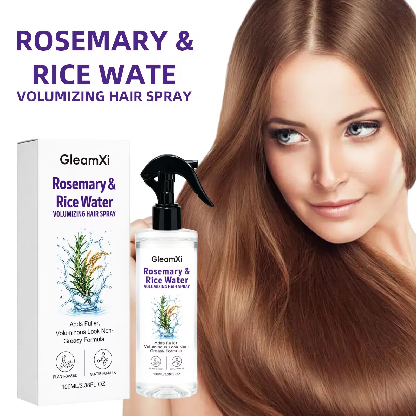Hair Care With Rice Water - Spray do włosów z wodą ryżową