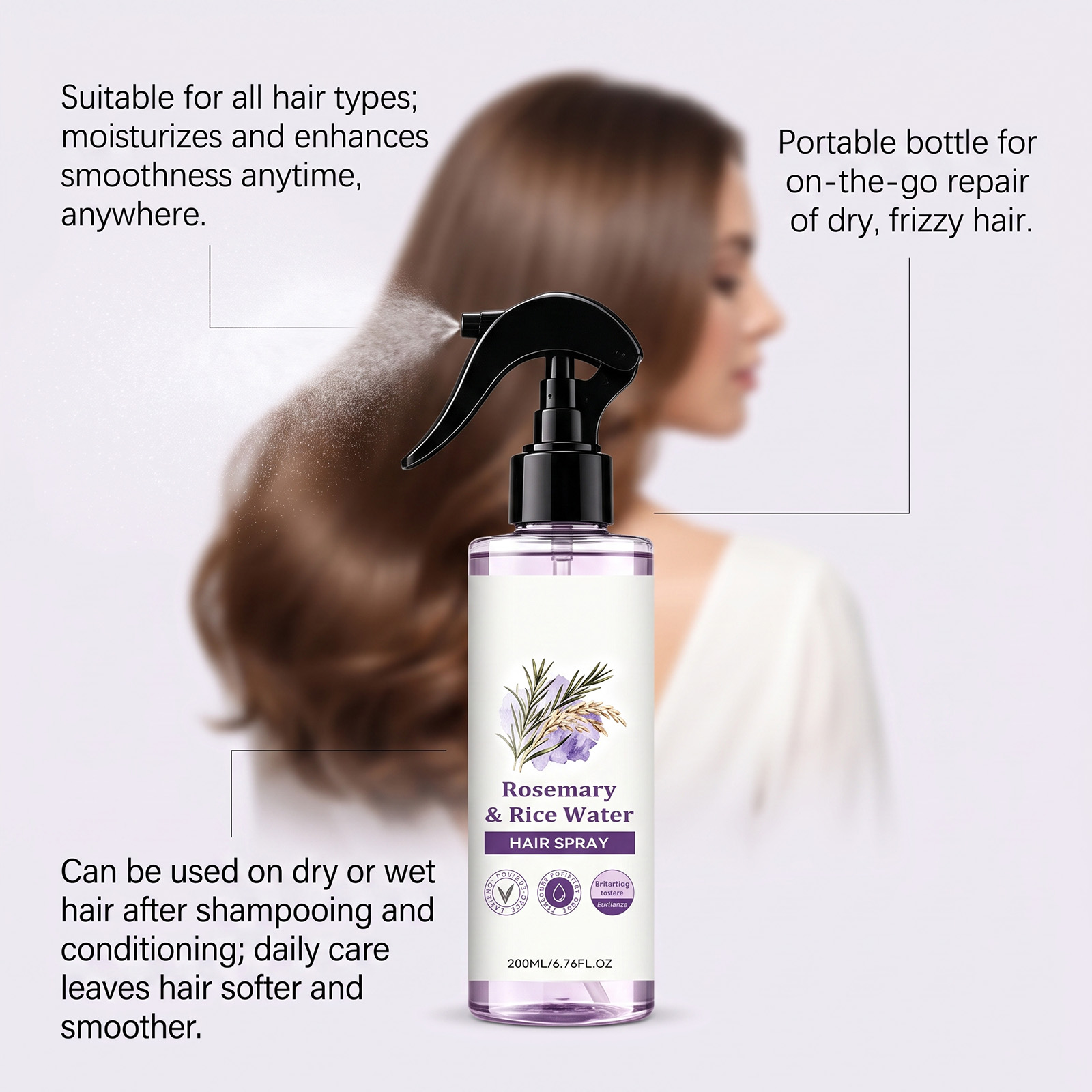 Woda ryżowa z rozmarynem – odż – Hair Care With Rice Water recenzja i cena