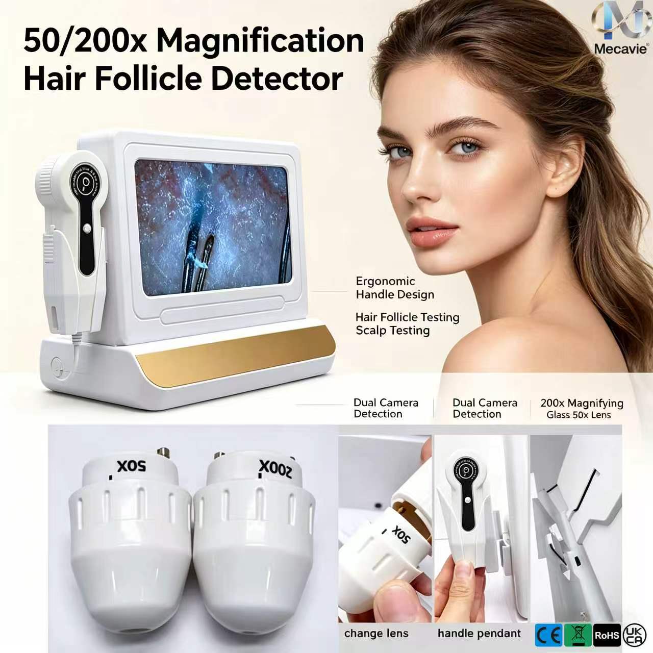 Detektor włókien włosów i skór – Hair Care In Salon recenzja i cena