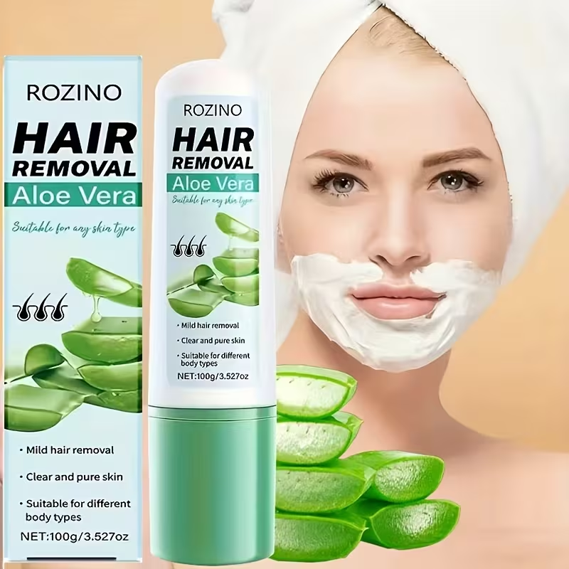 ROZINO Krem do depilacji z alo – Hair Care With Aloe Vera recenzja i cena