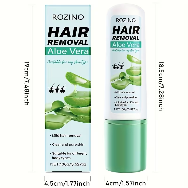 ROZINO Krem do depilacji z alo – Hair Care With Aloe Vera recenzja i cena