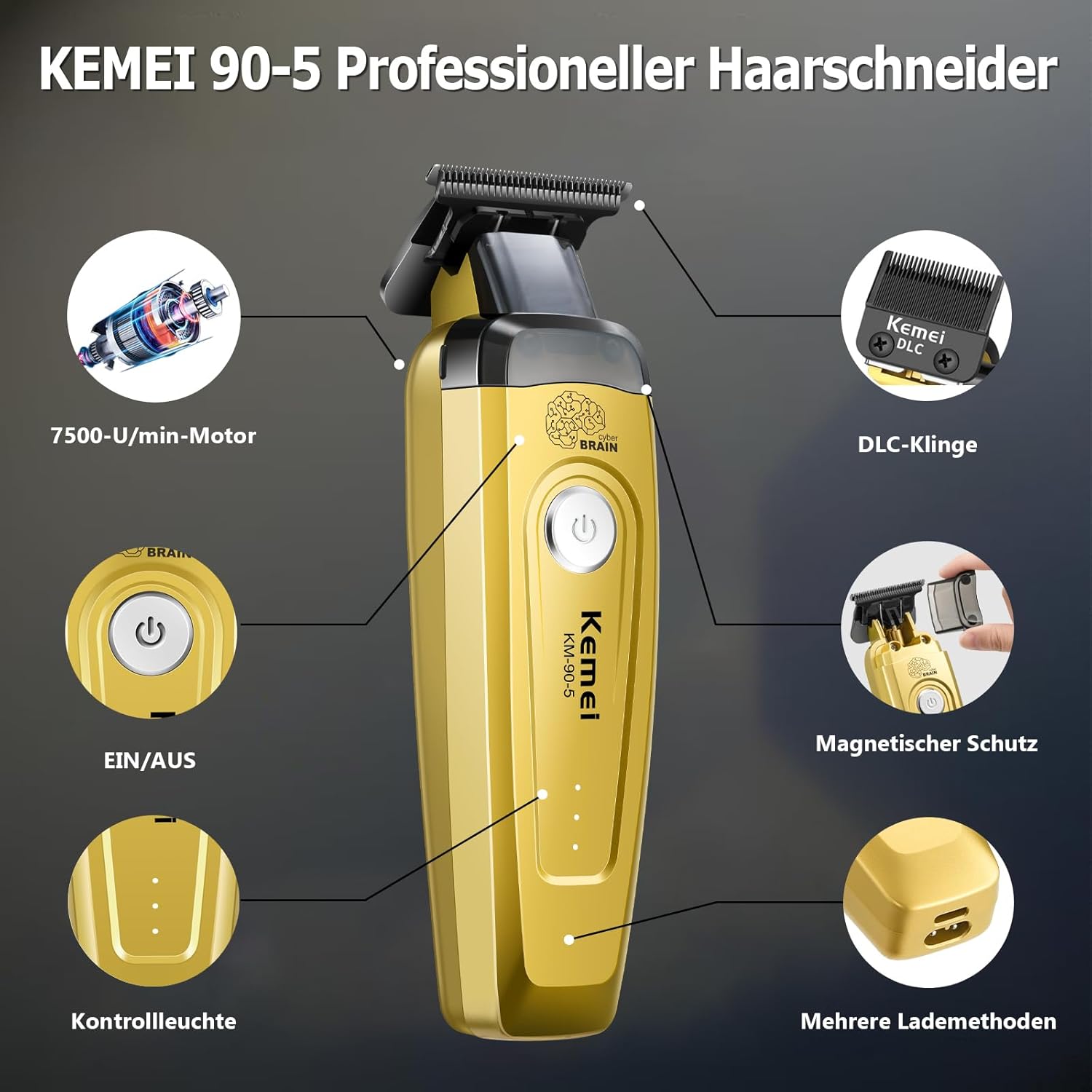Trymer do włosów KEMEI dla męż – Hair Care Works recenzja i cena