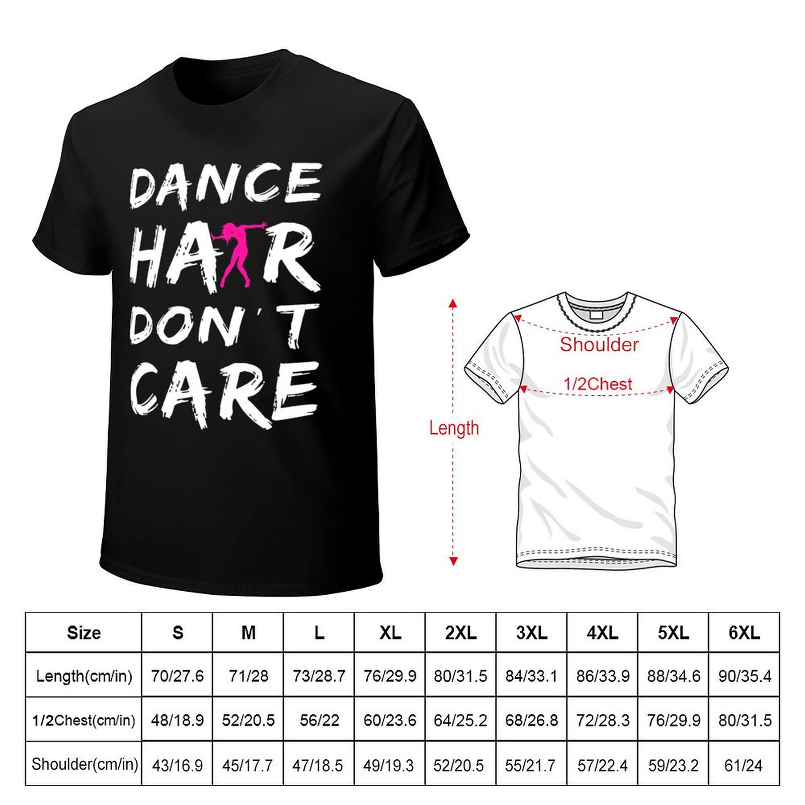 Koszulka Dance Hair Dont Care, – Hair Care Works recenzja i cena