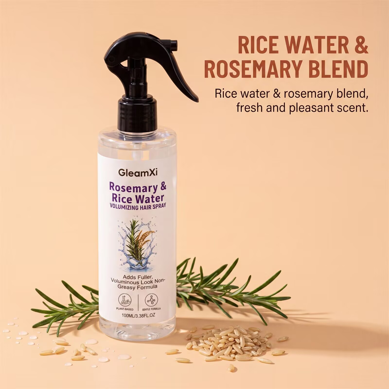 Spray do włosów z wodą ryżową  – Hair Care With Rice Water recenzja i cena