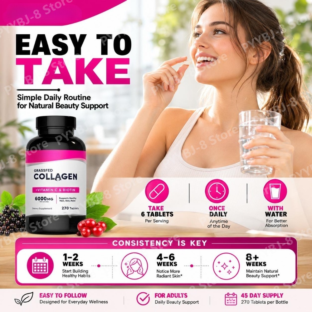 Tabletki kolagenowe 6000mg z w – Hair Care Capsule recenzja i cena